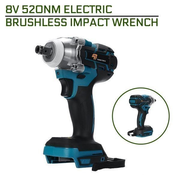 【人気定番，安い】 安心 最安大特価 マキタバッテリー 用 18V 520Nm 電動 充電式 ブラシレス インパクトレンチ コードレス 1/2 ソケットレンチ(本体)｜売買されたオークション情報、yahooの商品情報をアーカイブ公 インパクトレンチ