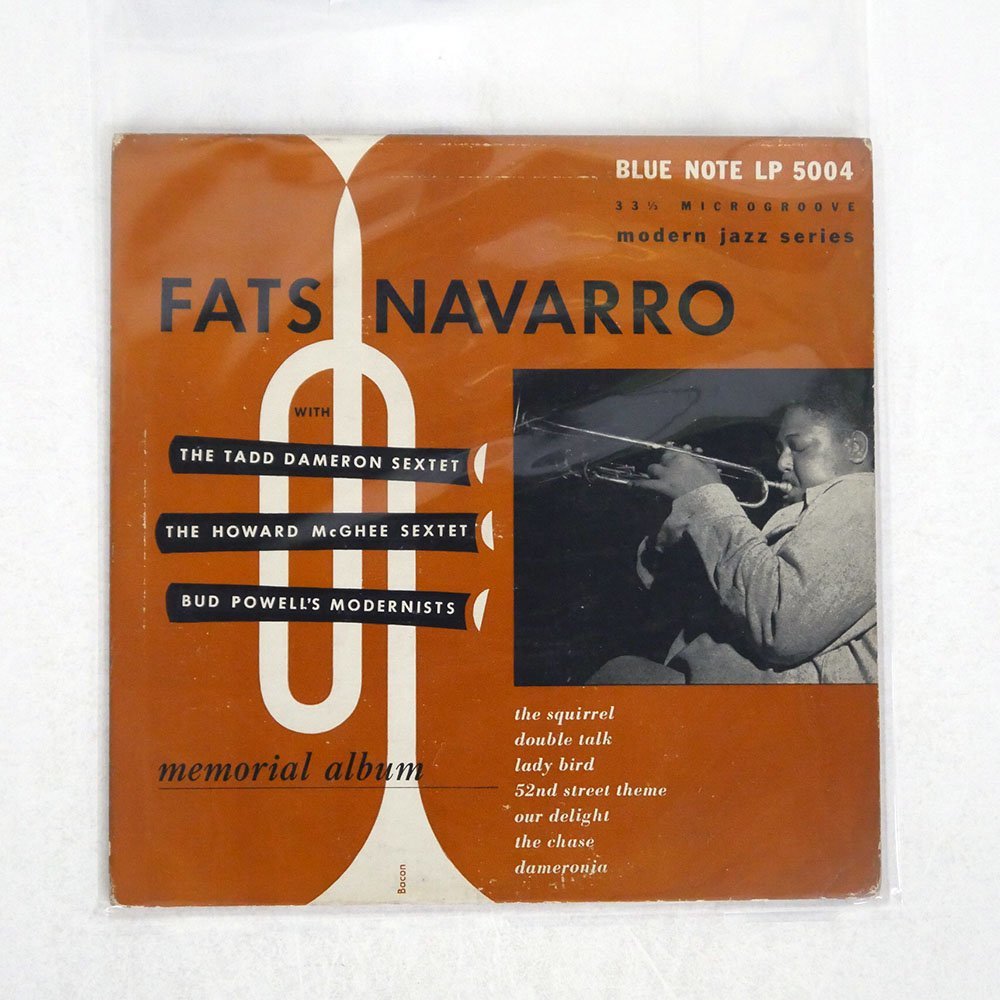  10 米 51年オリジナルLEX溝フラット FATS NAVARRO/MEMORIAL ALBUM/BLUE NOTE BLP 5004(ジャズ一般)｜売買されたオークション情報、yahooの商品情報をアーカイブ公開 - オークファン ジャズ一般