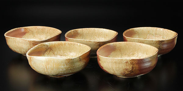 古美味】寺垣外窯 杉本貞光 信楽鉢 五客 茶道具 保証品 tKF0 ffffff>茶