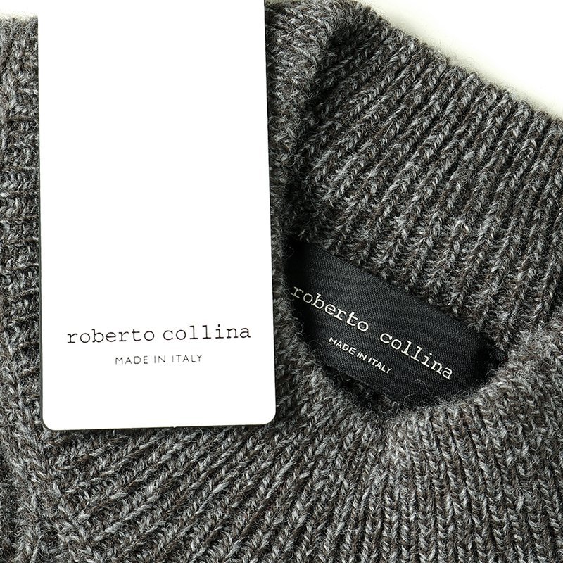 ◇roberto collina(ロベルトコリーナ)⁄秋冬⁄ウールカシミヤリブ ◇roberto collina(ロベルトコリーナ)⁄秋冬⁄ウールカシミヤリブ