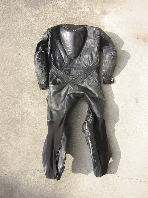 ARLEN NESS 黒革ツナギ Lサイズ ARLEN NESS 革ツナギ ヤマダウェブコム