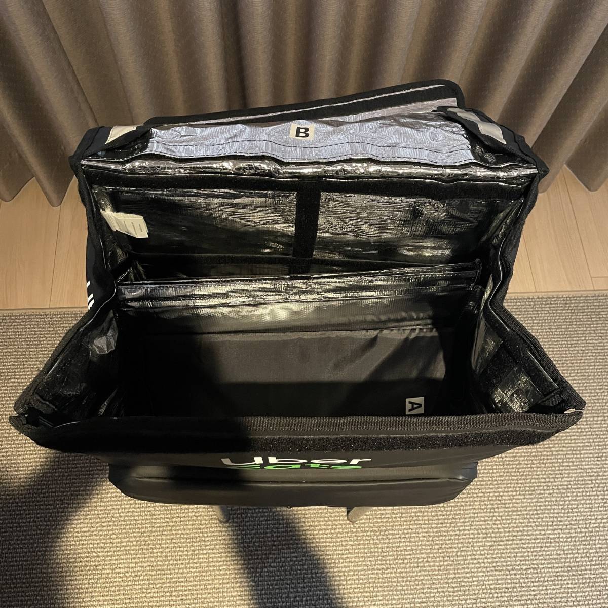 美品】Uber Eats ウーバーイーツ 公式 宅配・配達用バッグ・リュック 