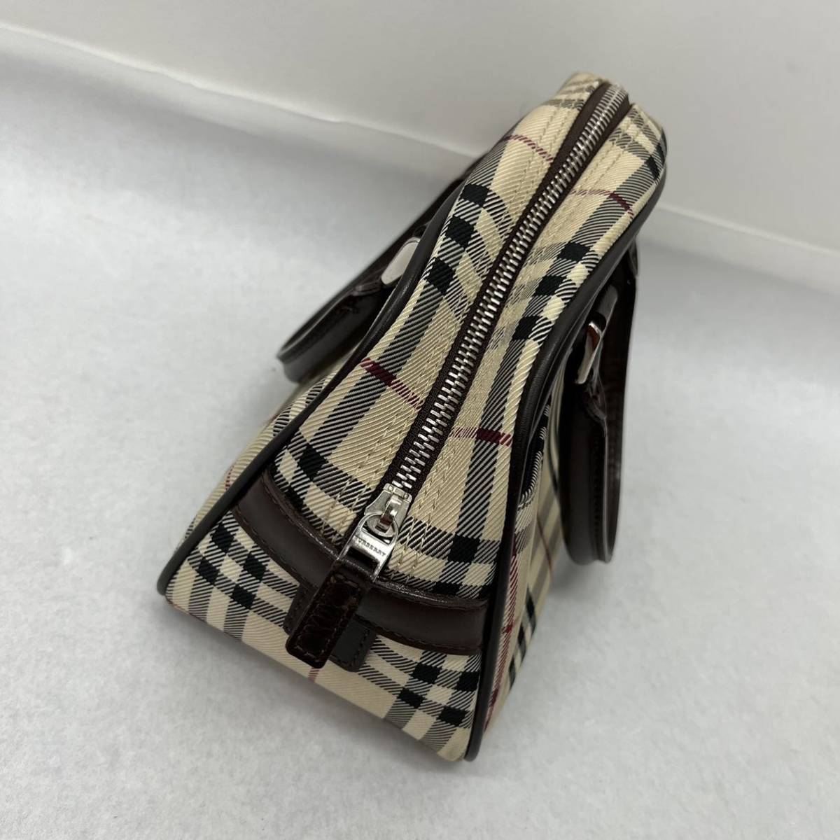 BURBERRY バーバリー ミニボストンバッグ ミニボストン チェック柄
