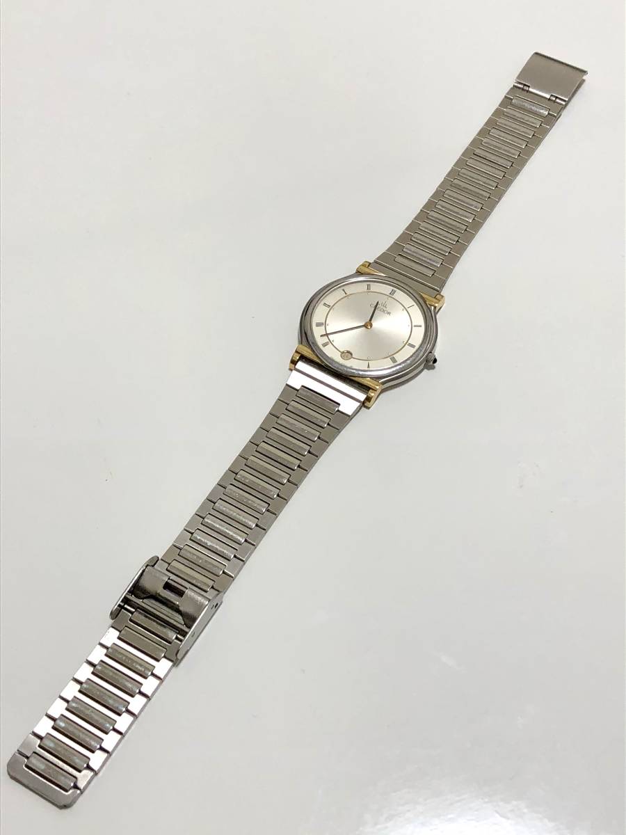 美品✨　クレドール　18Kゴールド　7779-6000 白文字盤　ローマン SEIKO CREDOR クレドール 7779-6000 670039 18K 美品✨ クレドール 18K