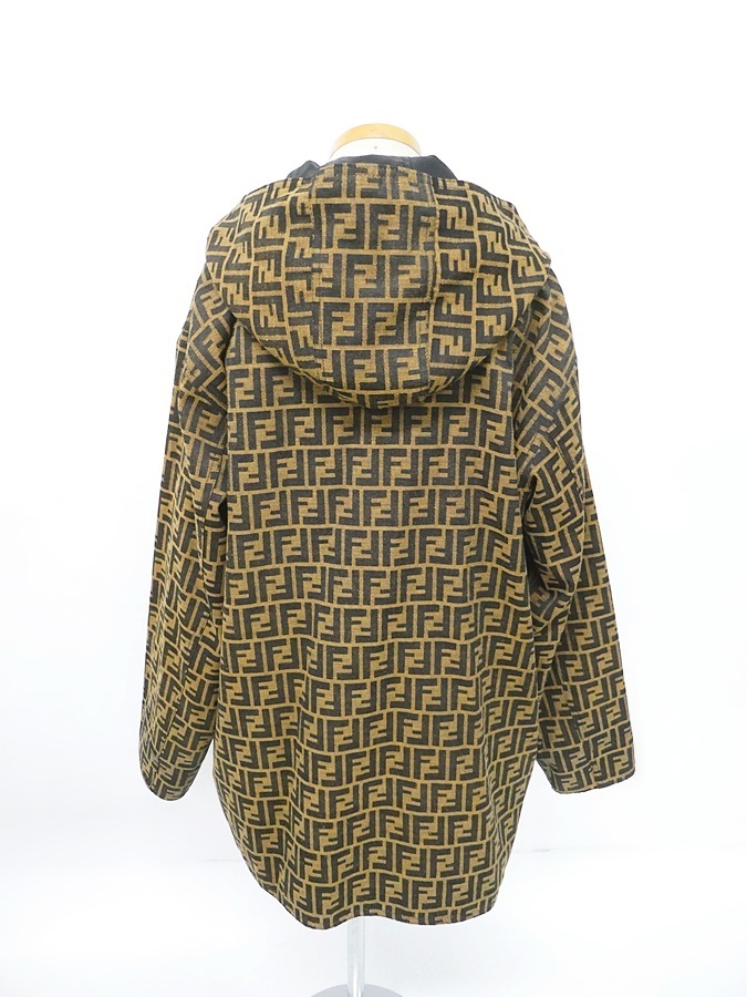 02 67-523373-14 [Y] FENDI フェンディ ズッカ柄 リバーシブル ジップアップ ジャケット レディース 旭67 FENDI | Luxury Search ポンチョ 取扱説明書