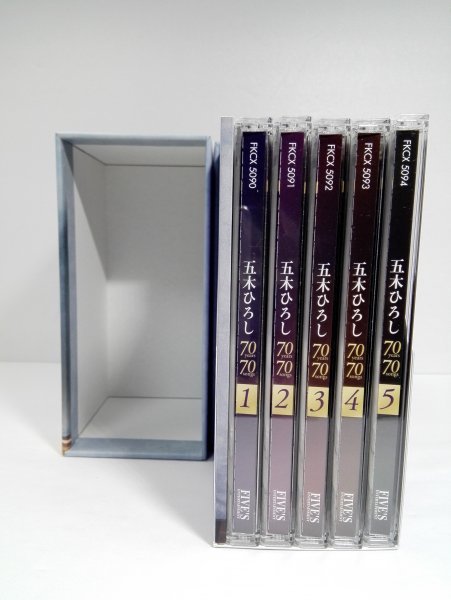 五木ひろし 70years 70songs 5枚組CDボックス【即決・宅急便送料込】_3