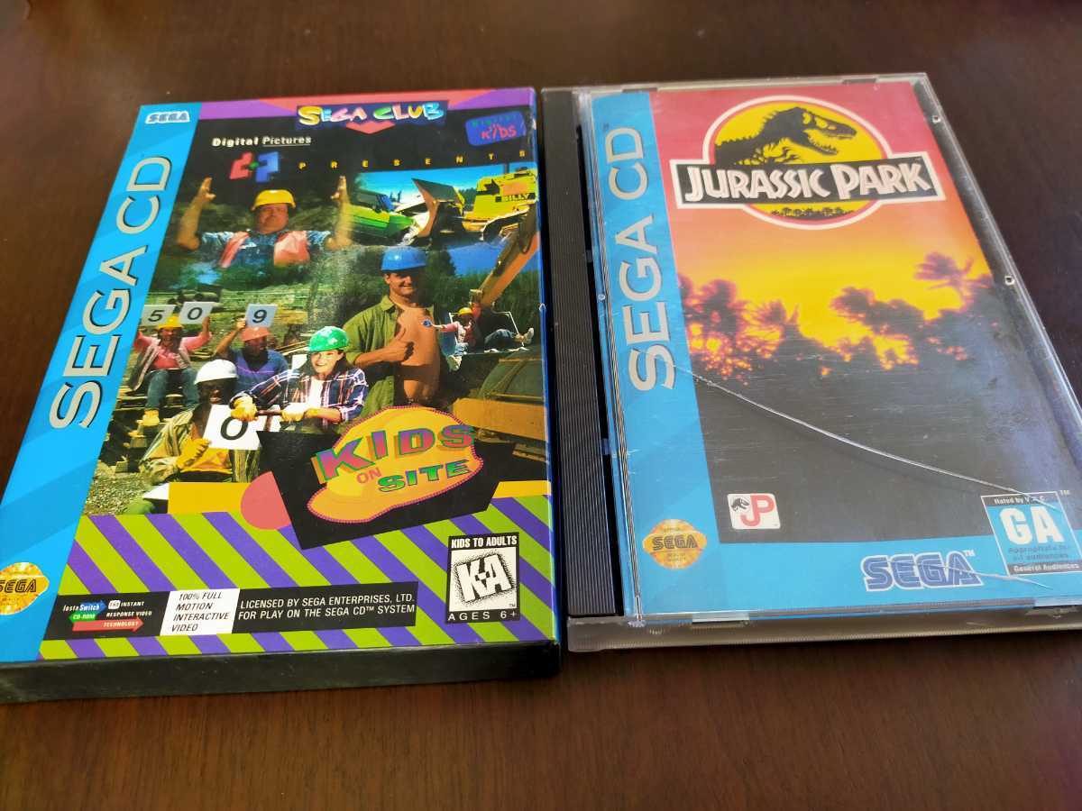 ジャンク SEGA CD2枚セット メガドライブ GENESIS Sega CD Mega 三連休 