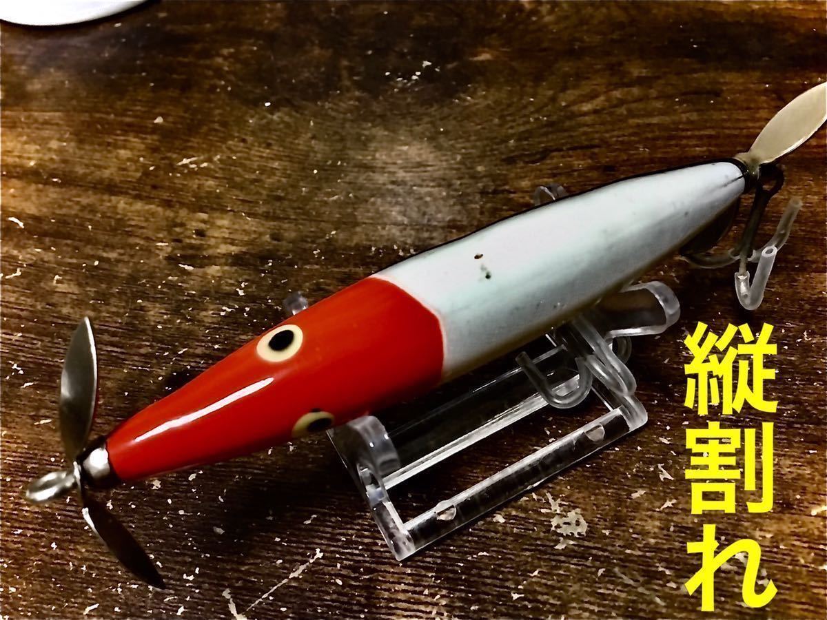 OLD/HEDDON/Dying-Flutter/縦割れ・吹き目/3/8oz/No.9205/RH/オールド