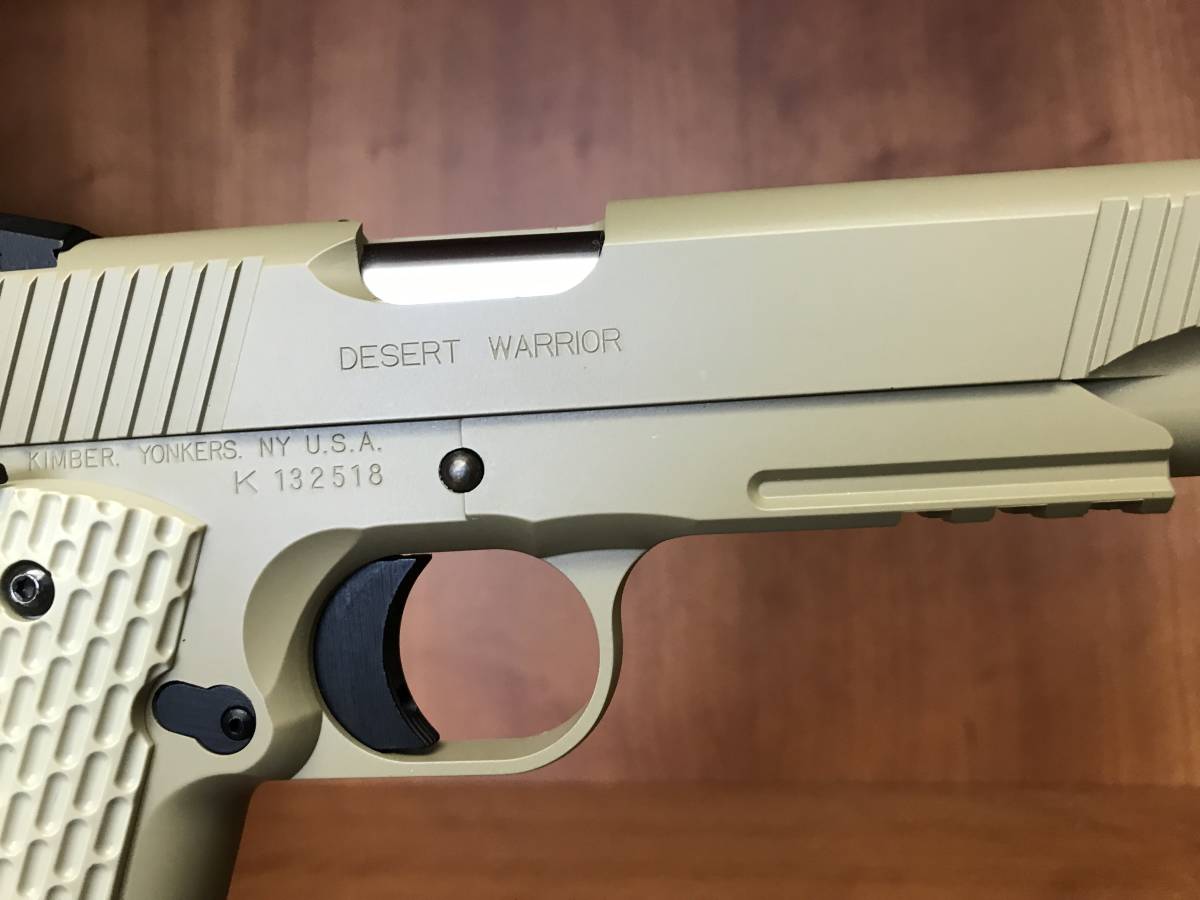 WA キンバー デザートウォリアー .45ACP ピストル