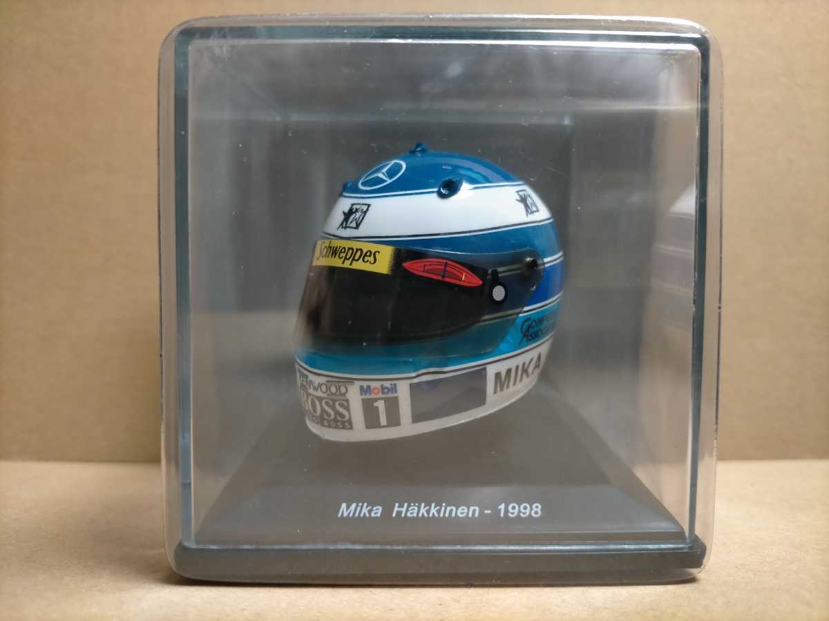 品質保証，低価 SPARK 1/5 ヘルメット マクラーレン メルセデス F1 MP4-13 M.ハッキネン No.8 1998 ワールドチャンピオン デカール付き(レーシングカー)｜売買されたオークション情報、yahooの商品情報をアーカイブ レーシングカー