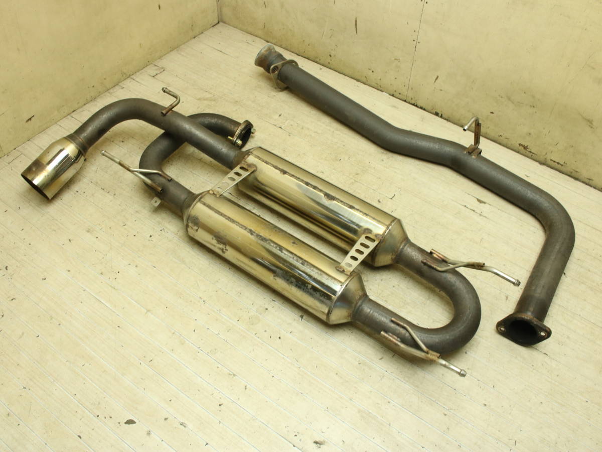 RX-8 RX8 SE3P 前期 フジツボ FGK RM-01A シングル 左出し マフラー