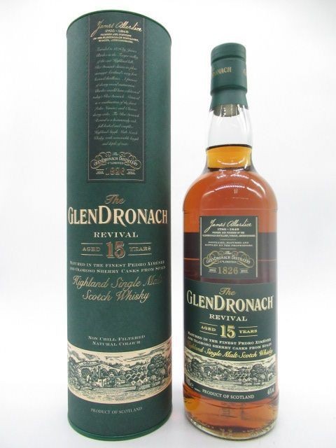 グレンドロナック 15年 リバイバル 並行品 46度 700ml アルコール 飲料