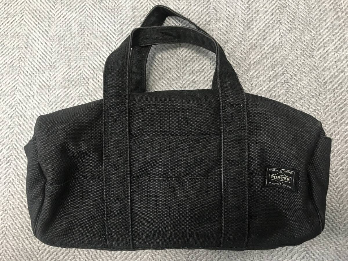 【新品，限定SALE】 PORTER ポーター スモーキー ボストンバッグ 黒 ブラック ドラム SMOKY BOSTON BAG(ボストンバッグ)｜売買されたオークション情報、yahooの商品情報をアーカイブ公開 - オークファン かばん、バッグ