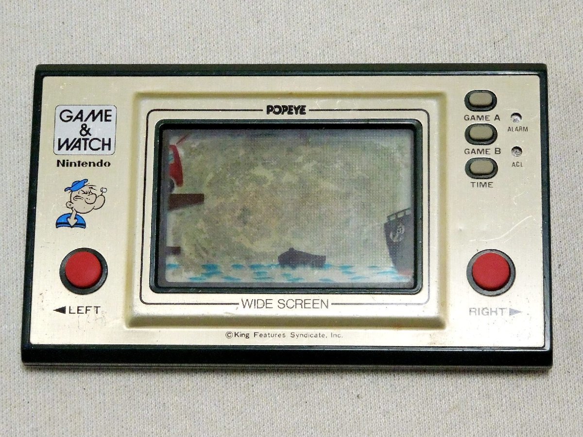 Popeye Nintendo -「ゲームウォッチ Watch: & POPEYEの人気