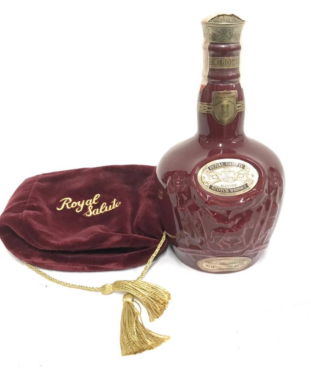 【未開栓・古酒】21年 シーバス ロイヤルサルート 古酒 ROYAL SALUTE ロイヤルサルート 21年 シーバス ブラザーズ ブレン