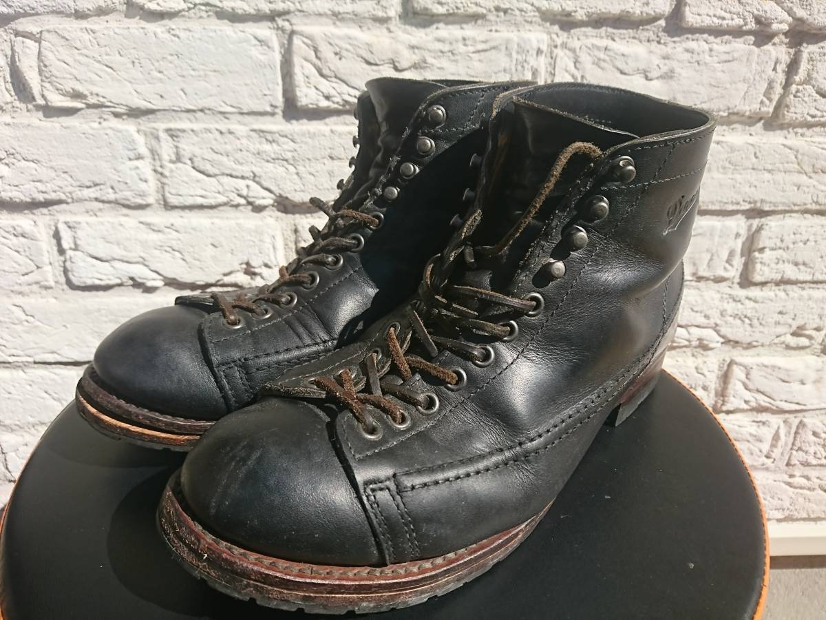 Danner ダナーフィールドRブラックUS10 28.0 ジッパーユニット