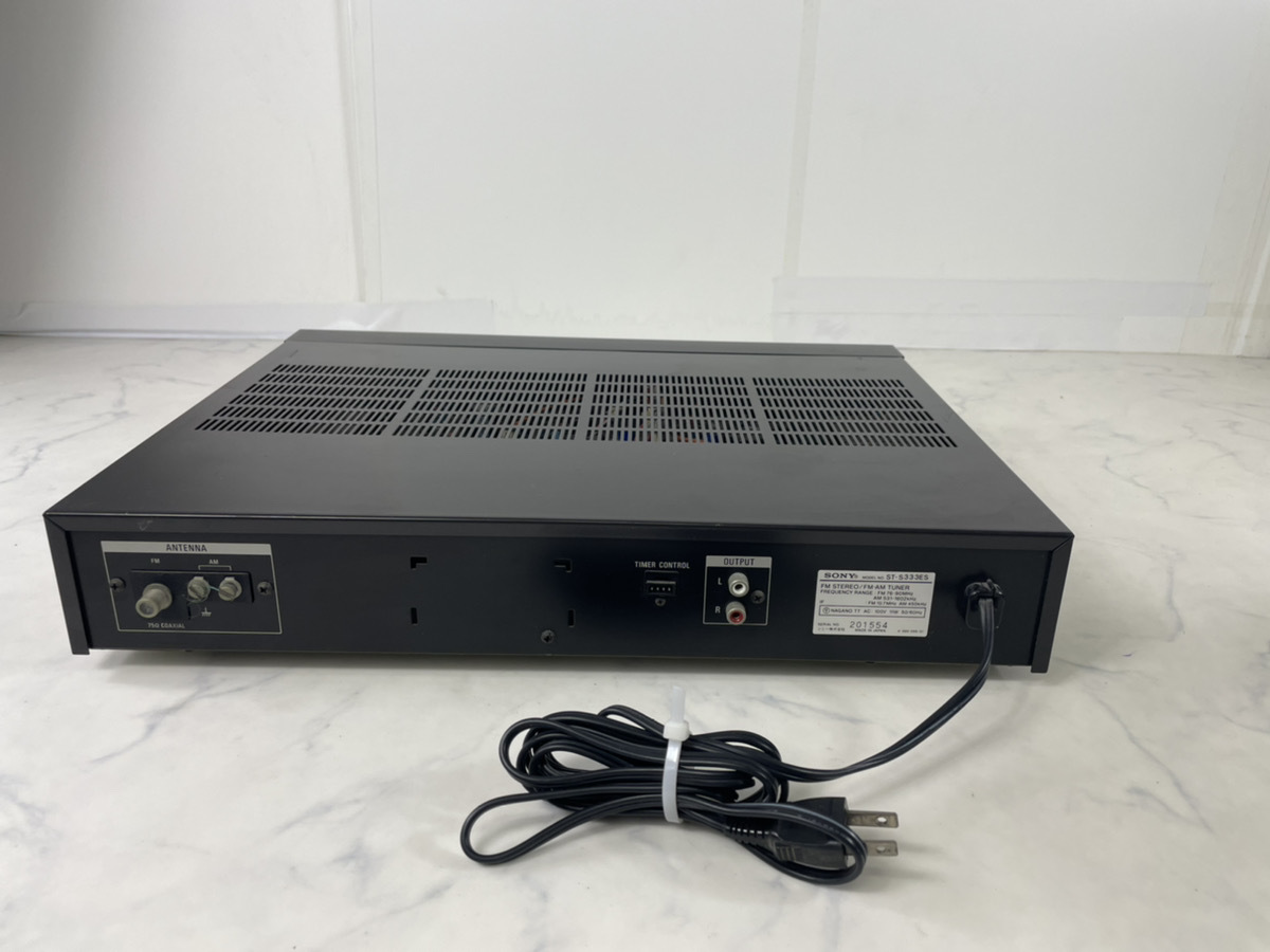 ☆通電OK☆SONY/ソニー FM/AM チューナー ST-S333ES☆