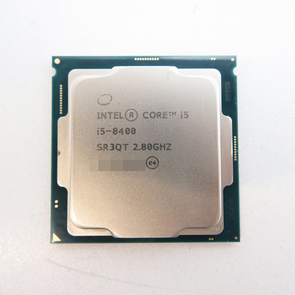Core Intel i5-8400 CPU Gen 8th Processor 2.80GHz SR3QT Desktop i5