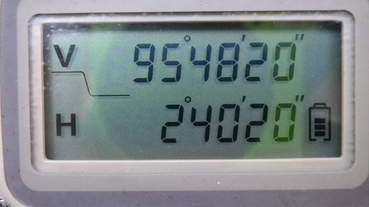 PENTAX ペンタックス 電子セオドライト ETH-10C スレ少なくキレイな方 整準後測角(