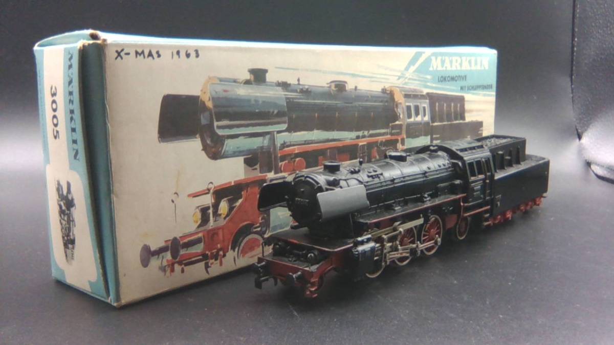 メルクリン 蒸気機関車 HO 60年代物 3005ドイツ連邦鉄道 23形 HOゲージ