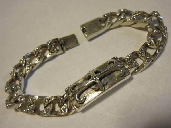 スターリングシルバー◆ブランド不明◆５２．６ｇ◆ブレスレット