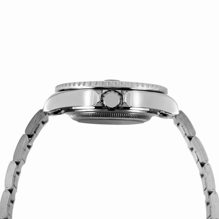 Winner社メンズ自動巻き腕時計ブルー×レッド ペプシ ステンレス オートマチック 日付(ロレックス サブマリーナ デイトではありません）_5