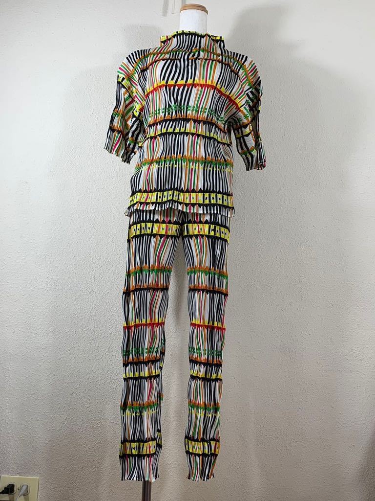 PLEATS PLEASE ☆プリーツ プリーズ マルチカラー パンツ ボトムス