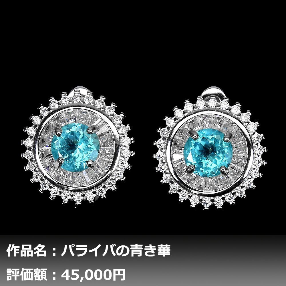 100%新品，お得 1円 イケゾエガレ｜2.50ct 超IF等級 天然ブルーアパタイト ダイヤモンド K14WG仕上ピアス｜作家モノ｜本物保証｜NGL鑑別対応(アパタイト)｜売買されたオークション情報、yahooの商品情報をアー アパタイト