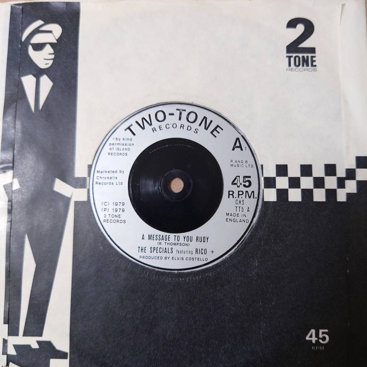 ☆レア☆ The Specials &amp; Rico Rodriguez - A Message To You Rudy