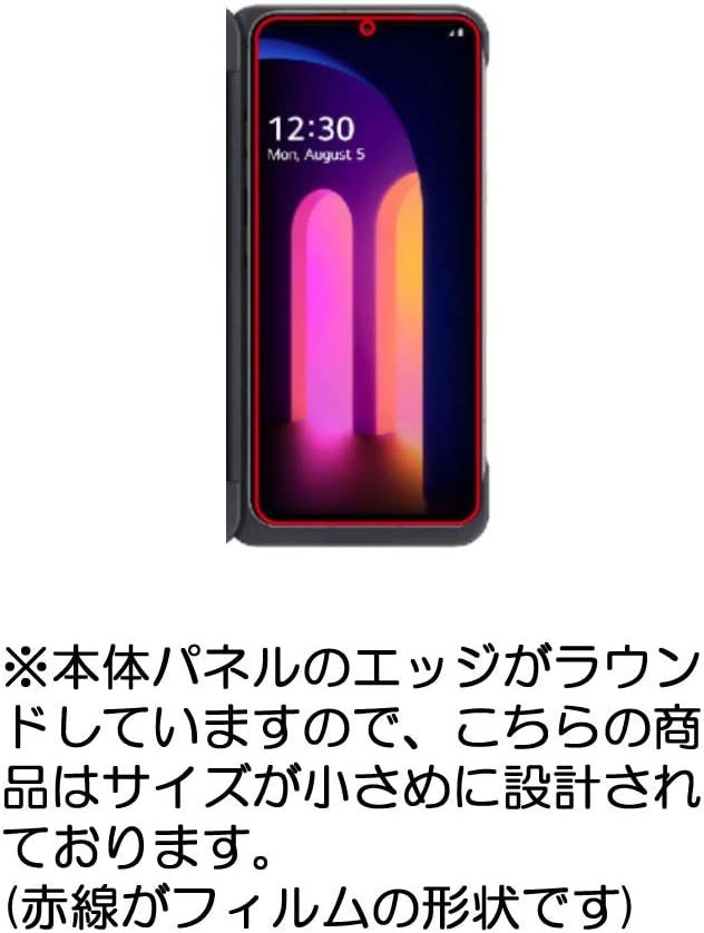 V60 ThinQ ClearView : LG 5G対応 [3枚組x1セット] 5G | [4枚組(画面3ヶ所+背面)]LG [反射防止 用 [安心の 3枚組x1セットClearView( Qoo10] Android