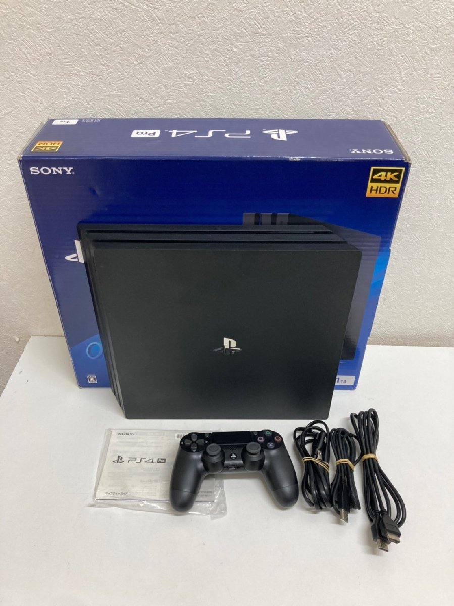 【新作，定番人気】 1454 PlayStation 4 Pro ジェット ブラック 1TB CUH-7200BB01(PS4本体)｜売買されたオークション情報、yahooの商品情報をアーカイブ公開 - オークファン PS4本体