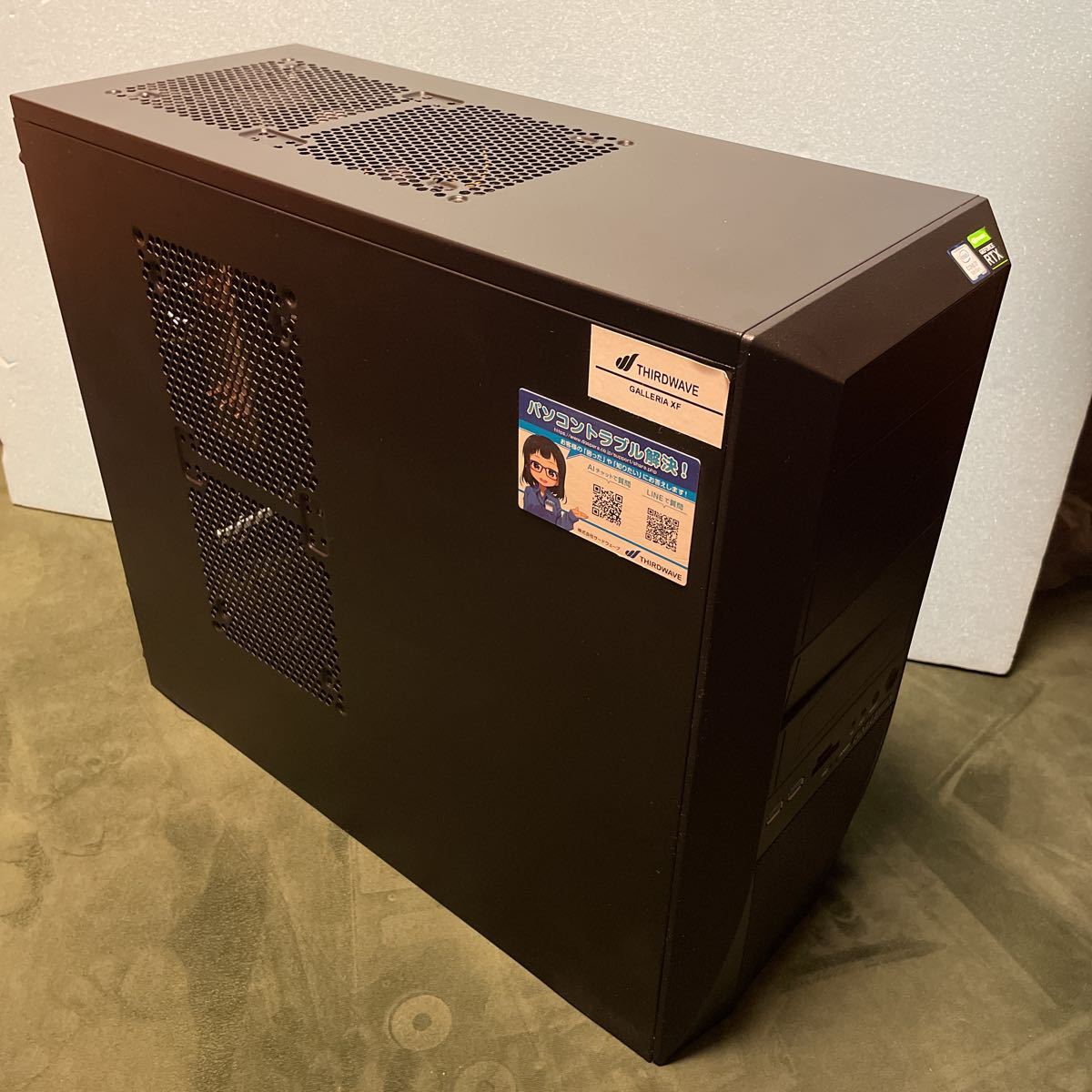 GALLERIA XF デスクトップ Thirdwave 16GB HDD THIRDWAVE i7