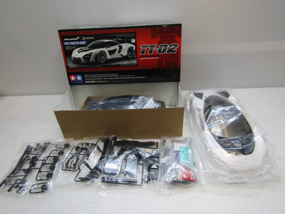 【送料無料，品質保証】 73-y7136-120s TAMIYA タミヤ プラモデル 1/10 電動RC マクラーレン セナ TF02 シャーシ 未組立品(田宮模型)｜売買されたオークション情報、yahooの商品情報をアーカイブ公開 - オークファン 田宮模型