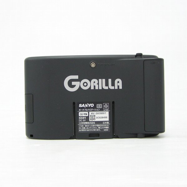美品 SANYO GORILLA MEMORY NAVIGATION NV-M15DT 1SEG ポータブルナビ