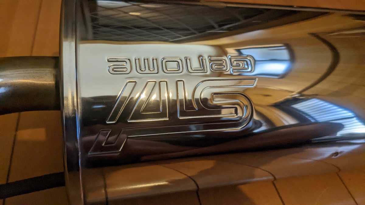 【レア】SUBARU　スバル　R2 sti　ゲノム 純正オプションマフラー