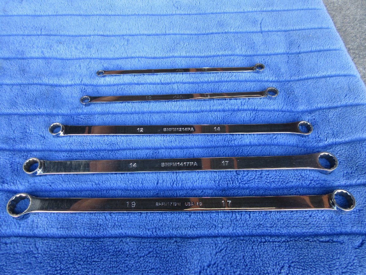 MAC TOOLS マックツール ストレートロングメガネレンチセット 8-10 