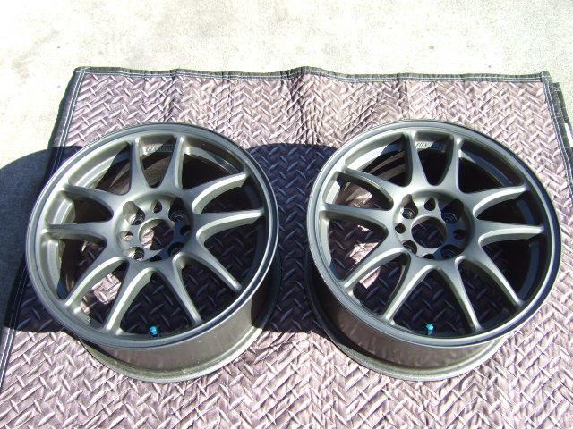 15×7J +37 WORK EMOTION CR Kai ワーク エモーション CR カイ 2本 中古