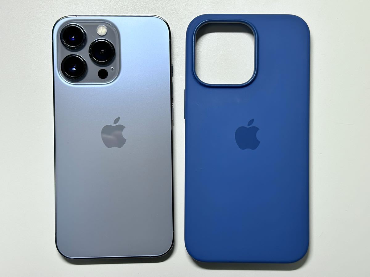 美品】iPhone 13 Pro 128GB SIM FREE シエラブルー ＆ apple 