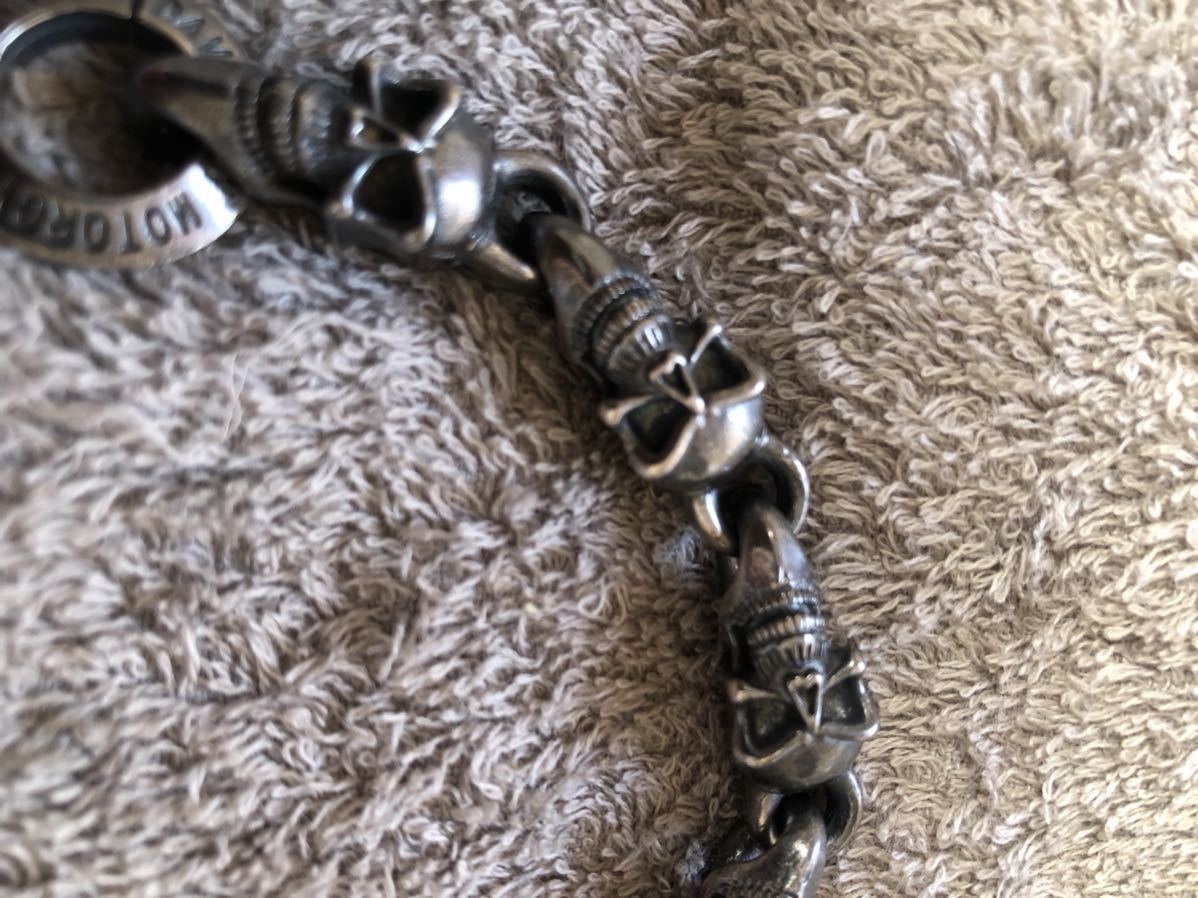 ハーレーダビッドソン スカルブレスレットシルバー925 ハーレー