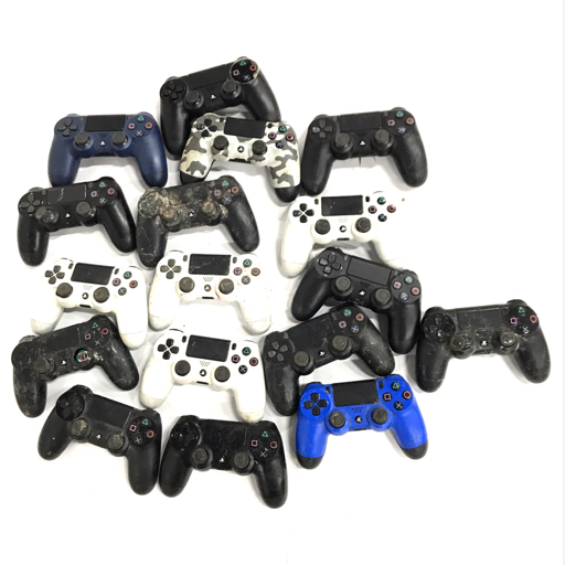 【超激得，本物保証】 SONY CUH-ZCT2J 含む PS4 プレイステーション4 コントローラー まとめセット(アクセサリ、周辺機器)｜売買されたオークション情報、yahooの商品情報をアーカイブ公開 - オークファン アクセサリ、周辺機器