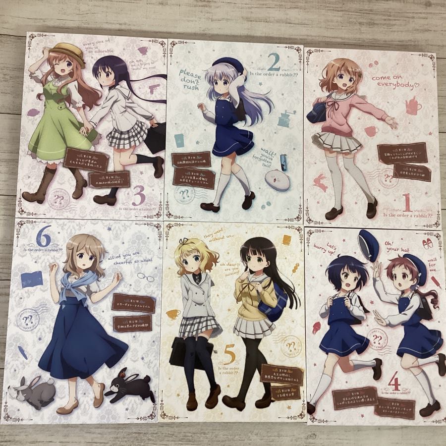現状】DVD ご注文はうさぎですか?? 全6巻セット 収納BOX付き