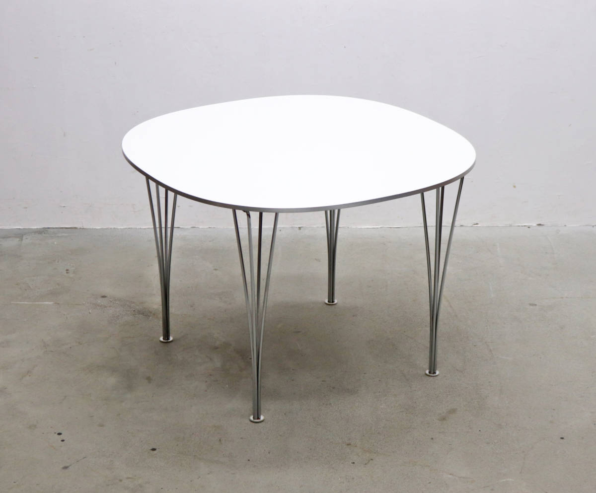  Fritz Hansen フリッツハンセン Bテーブル スーパー円テーブル ダイニング ホワイト 北欧 デンマーク モダン/オフィス/LJT18116(フリッツハンセン)｜売買されたオークション情報、yahooの商品情報 フリッツハンセン