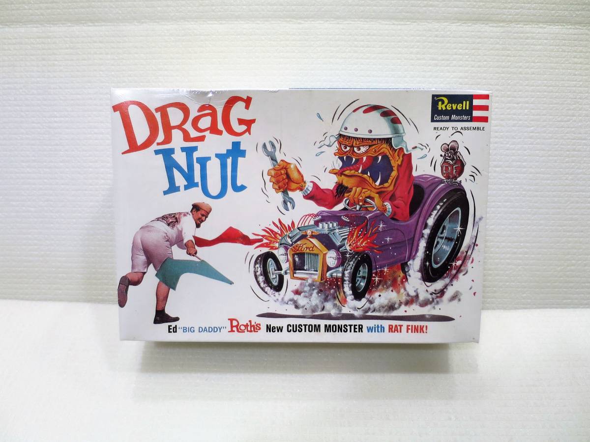 Drag Nut - Revell 0 Factory Sealed Contents Open Box Roth Ed Kit 