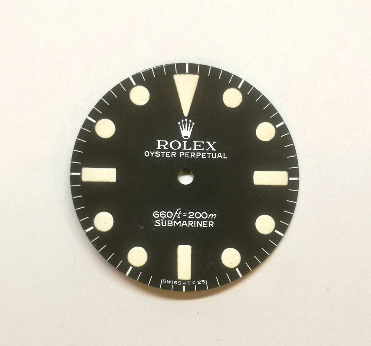 ROLEX サブマリーナ 5513 Mk1 マキシ レムリッチ 文字盤 ダイヤル 