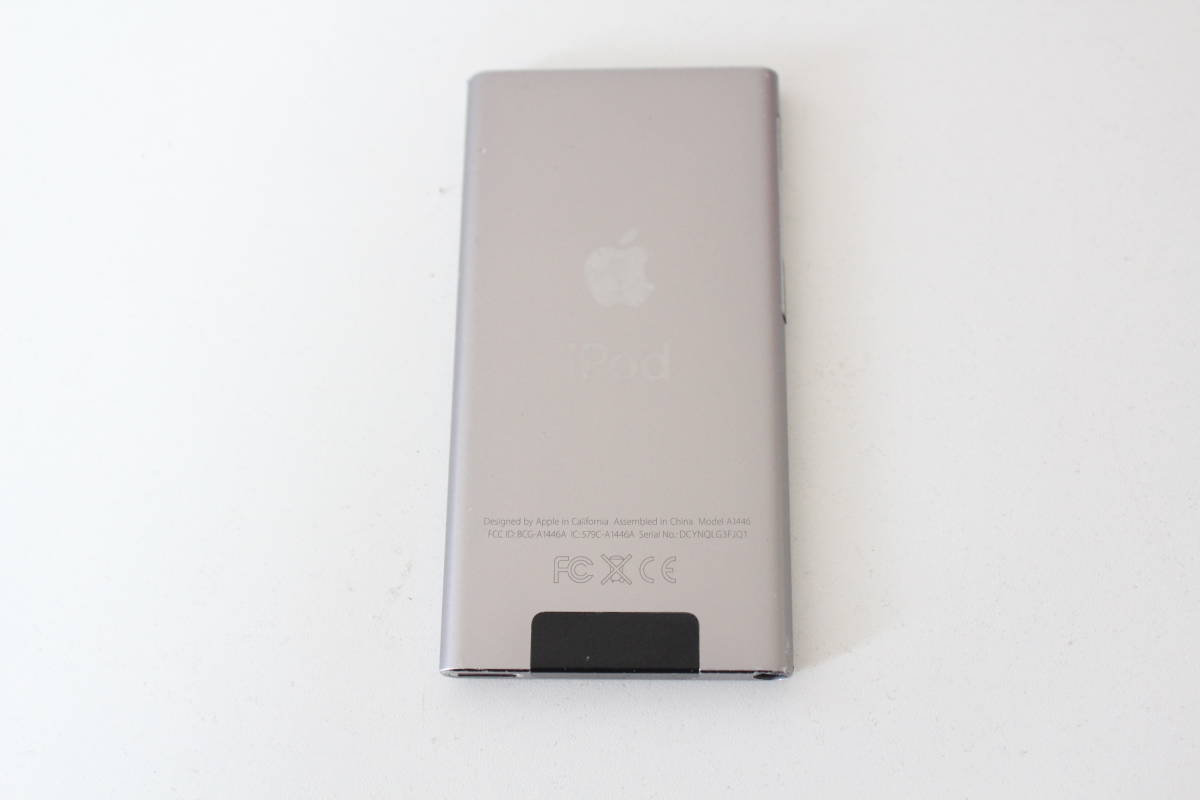 Apple iPod nano 第７世代 16GB ME971J/A スペースグレイ(AI72) iPod nano Apple スペースグレイME971J 良品Apple Photo