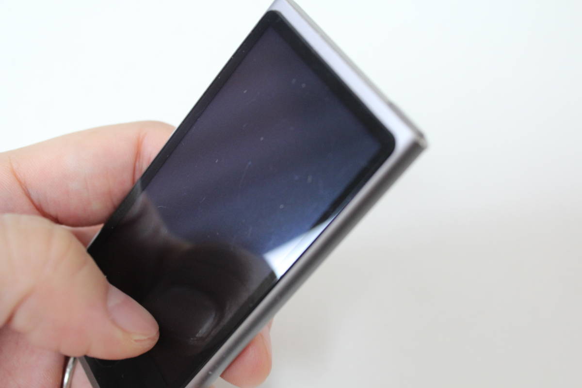 Apple iPod nano 第７世代 16GB ME971J/A スペースグレイ(AI72) iPod nano Apple スペースグレイME971J 良品Apple Photo