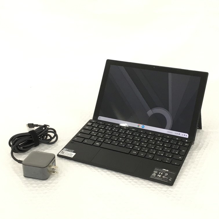 【品質保証，送料無料】 AJAV3076 ASUS Chromebook Detachable CM3000DV Wi-Fiモデル ミネラルグレー 128GB 充電器 キーボード付き 通電〇(Windows)｜売買されたオークション情報、yahooの商品情報をアーカイブ公開 - オークファン Windows