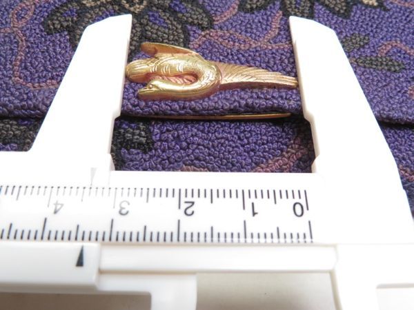 4005】堤物 ＜検＝印籠・根付＞ 明治時代 相良刺繍 刻み莨入（初品