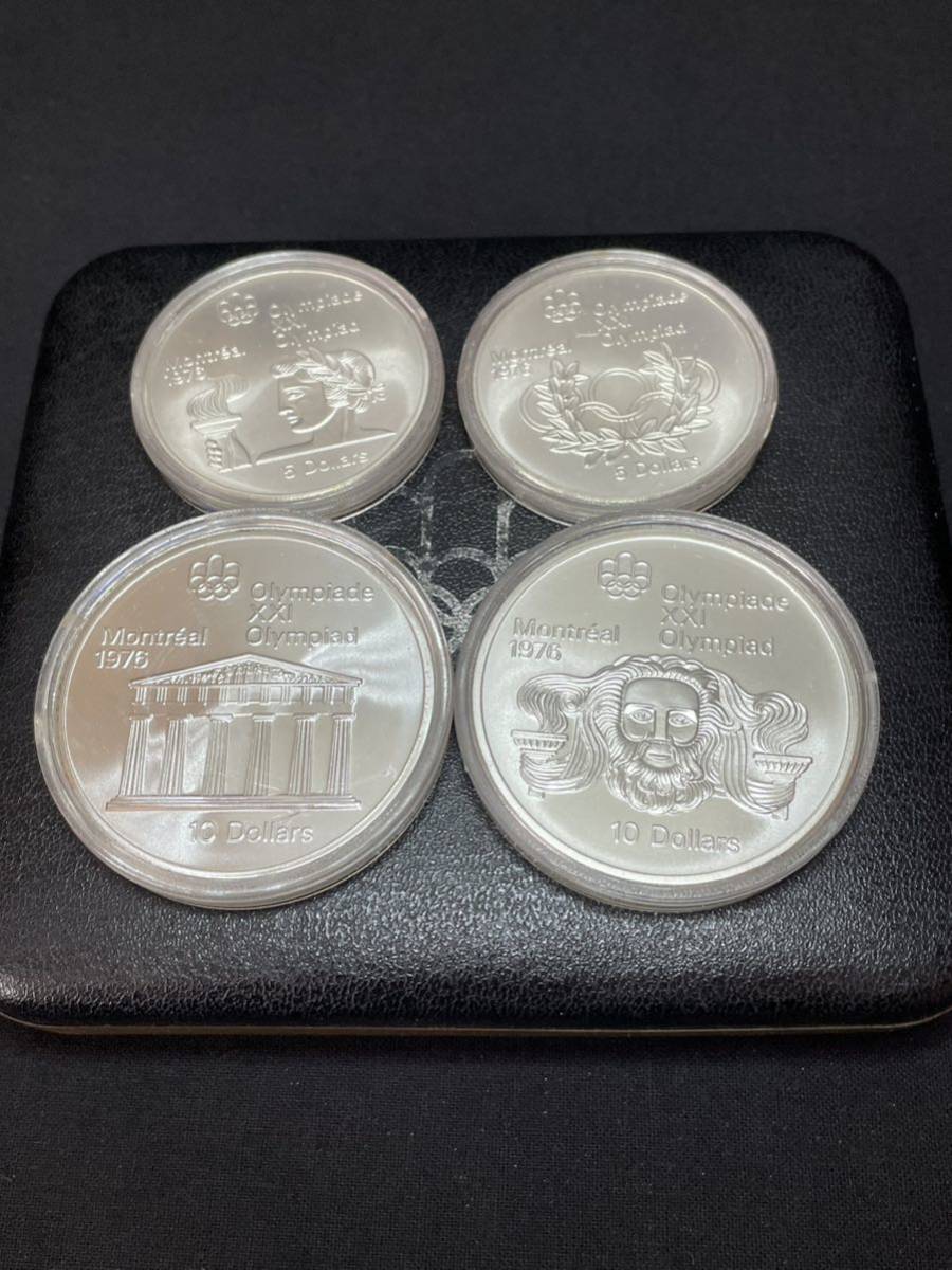 ま*ー様 モントリオール五輪記念 カナダ 1973年 エリザベス2世 10 カナダ1976モントリオール五輪記念銀貨 10ドル/1973年銘 エリザベス