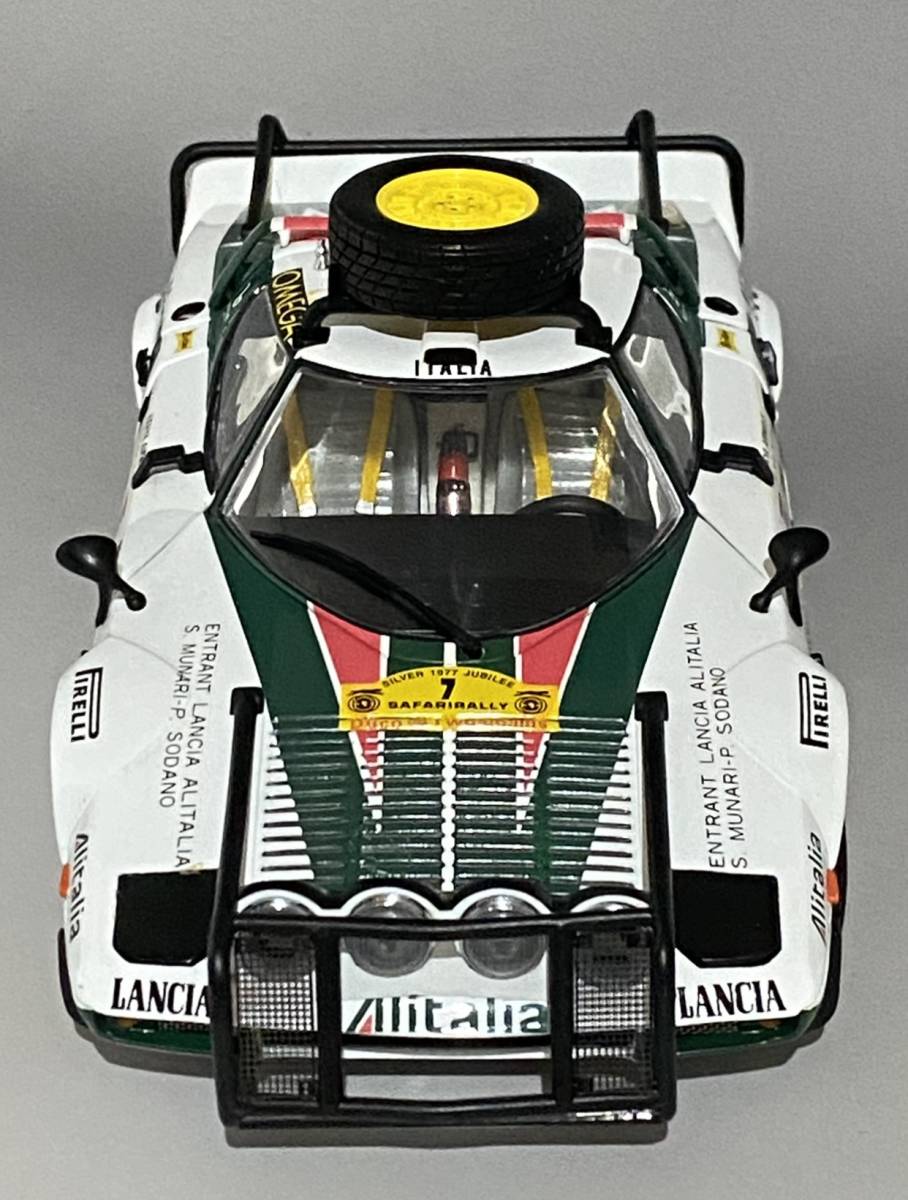 京商 1/18 Lancia Stratos HF Rally #7 1977 ◇WRC Safari Rally 3位 